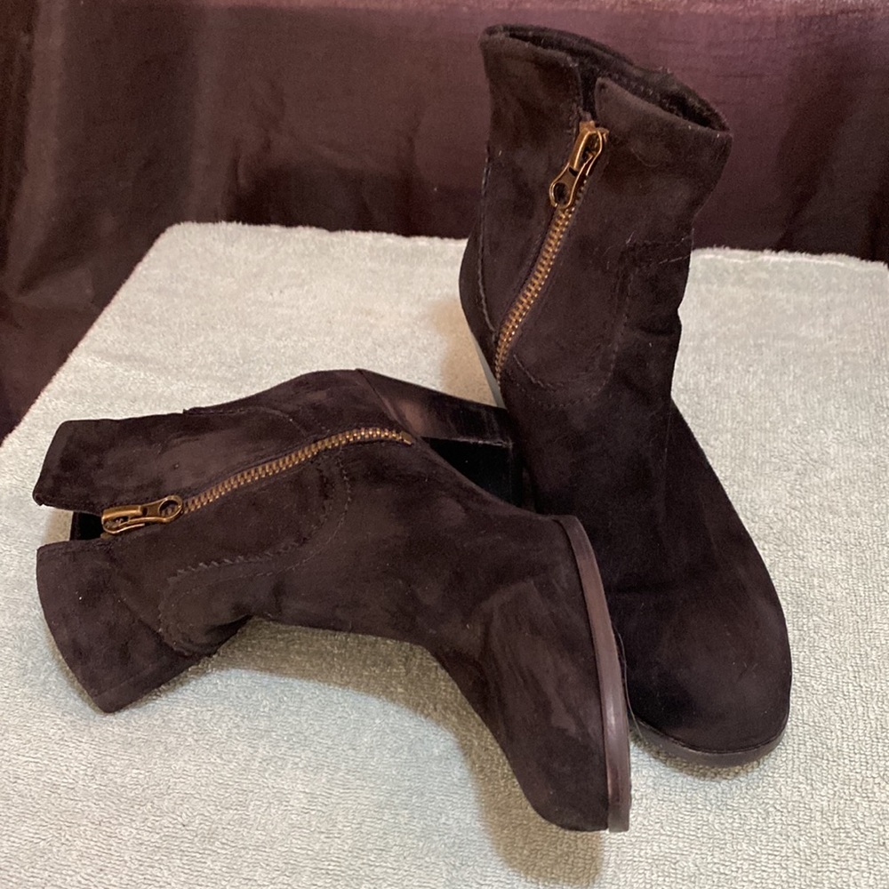 Sam Edelman black suede boots size 9.5 - Picture 2 of 11